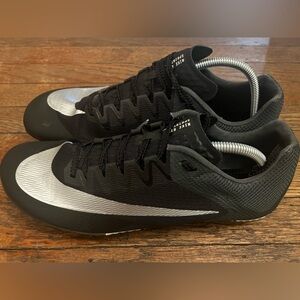 Nike Zoom Rival Mens Track and Field Spikes Black Silver DC8753-001  Size 11